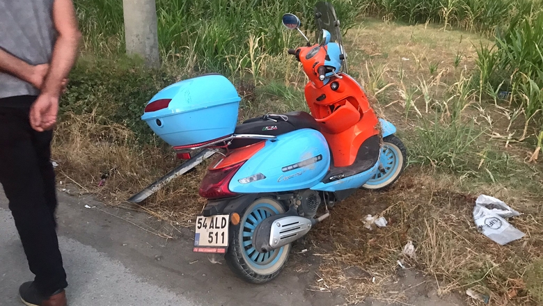 Batakköy Kavşağı’nda Kaza: Motosiklet Sürücüsü Yaralandı