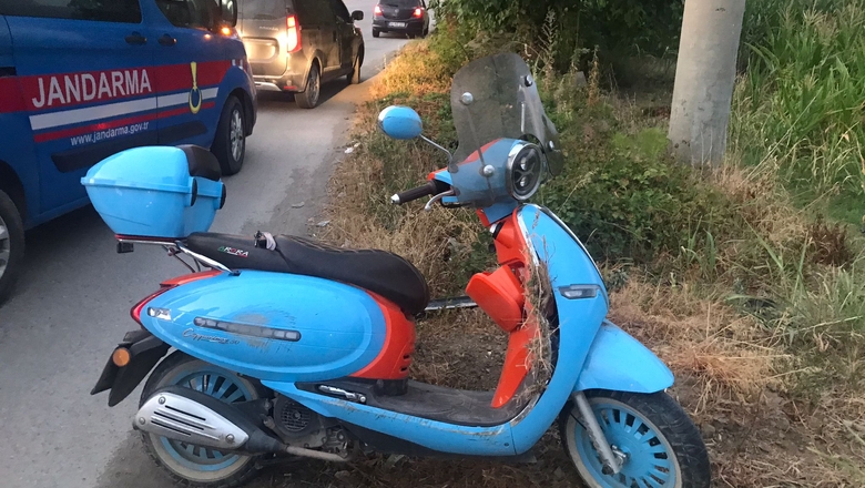 Batakköy Kavşağı’nda Kaza: Motosiklet Sürücüsü Yaralandı