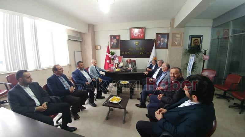 Kaykamakam Çiçekli’den Ak Parti Teşkilatına İade-i Ziyaret