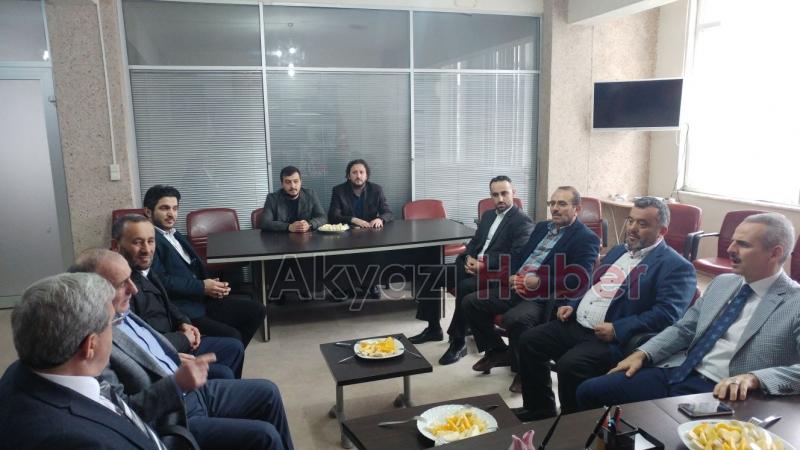Kaykamakam Çiçekli’den Ak Parti Teşkilatına İade-i Ziyaret