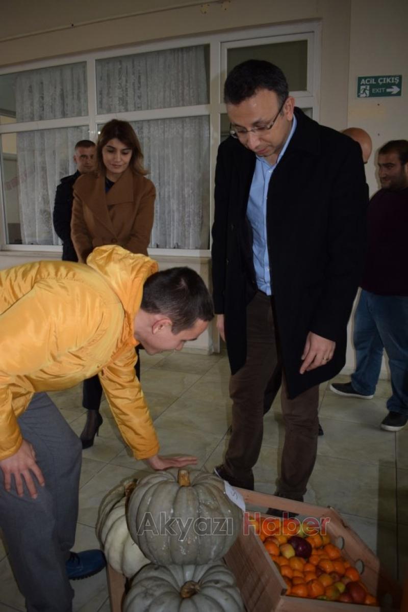 Kaymakam Güney Özel Eğitim Okulunun Yerli Malı Haftası etkinliğine katıldı