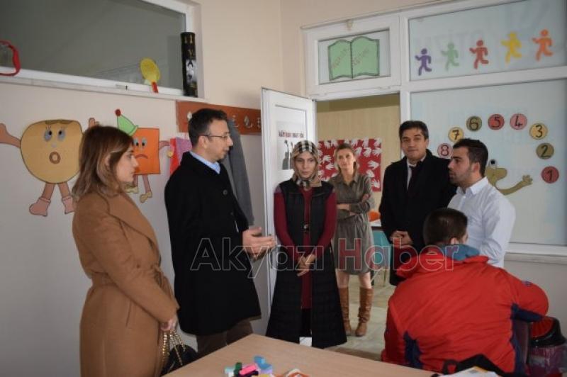 Kaymakam Güney Özel Eğitim Okulunun Yerli Malı Haftası etkinliğine katıldı