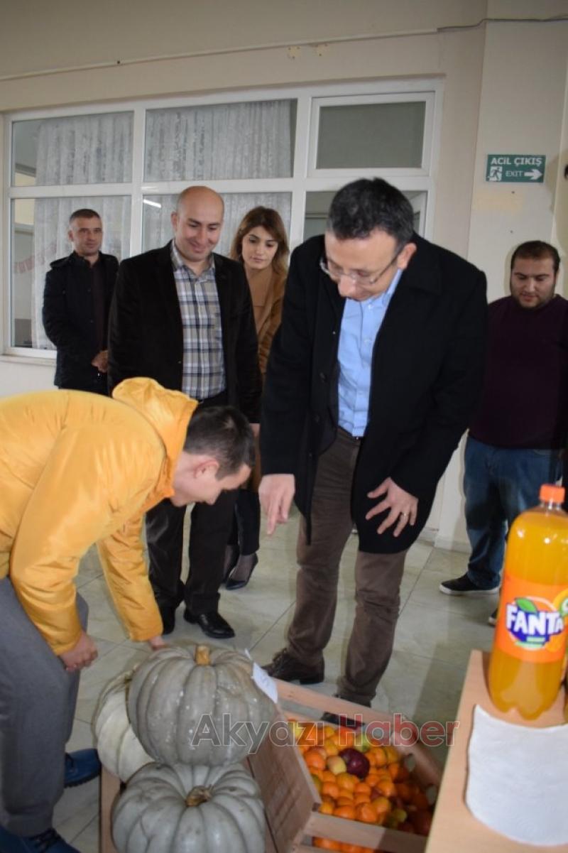 Kaymakam Güney Özel Eğitim Okulunun Yerli Malı Haftası etkinliğine katıldı