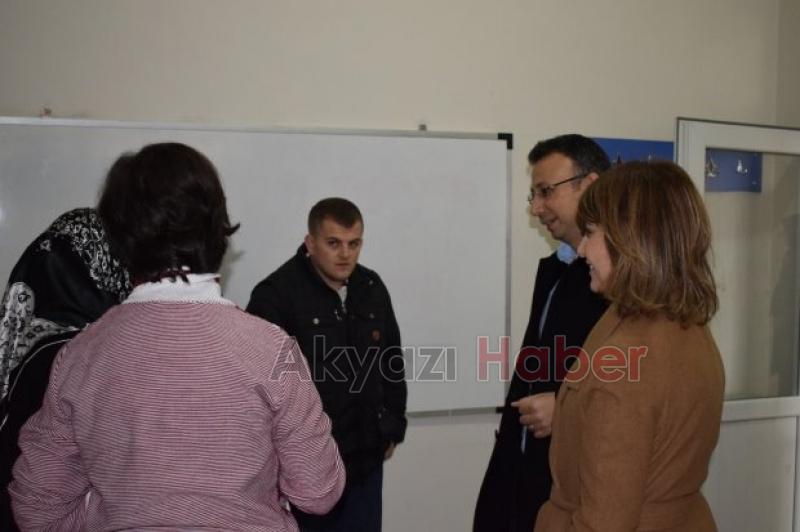 Kaymakam Güney Özel Eğitim Okulunun Yerli Malı Haftası etkinliğine katıldı