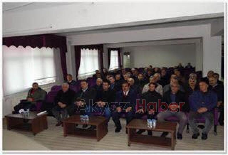 KAYMAKAM KALAYLI MUHTARLARLA BİR ARAYA GELDİ