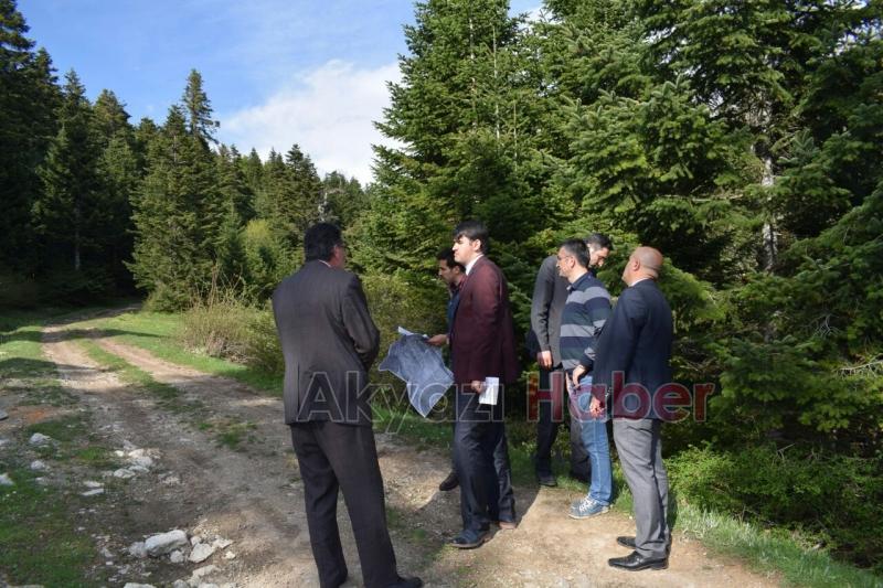 Kaymakam Kalaylı Yaylaları İnceledi