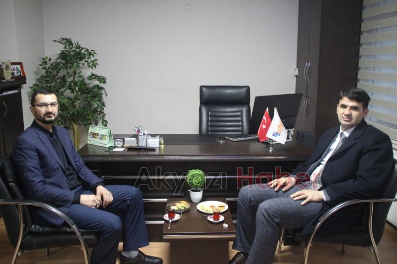 Kaymakam Kalaylı’dan Akyazı Haber e İade i Ziyaret