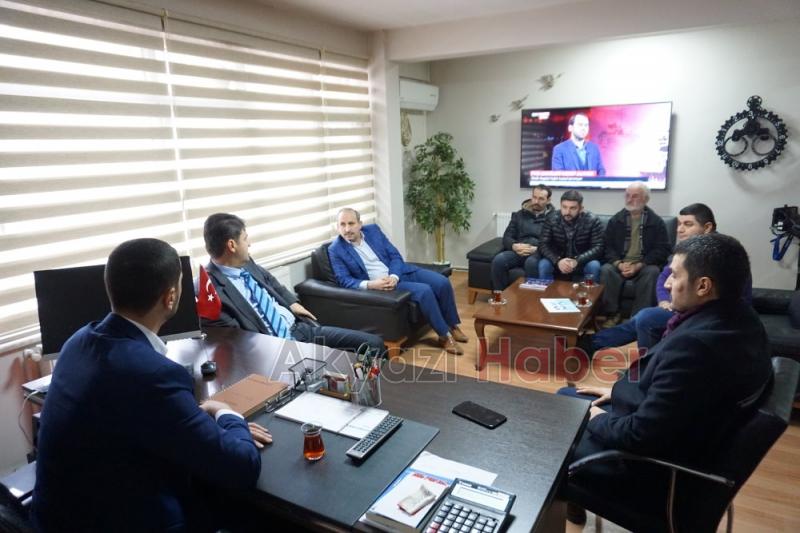 Kaymakam Kalaylı’dan Akyazı Haber’e Veda Ziyareti