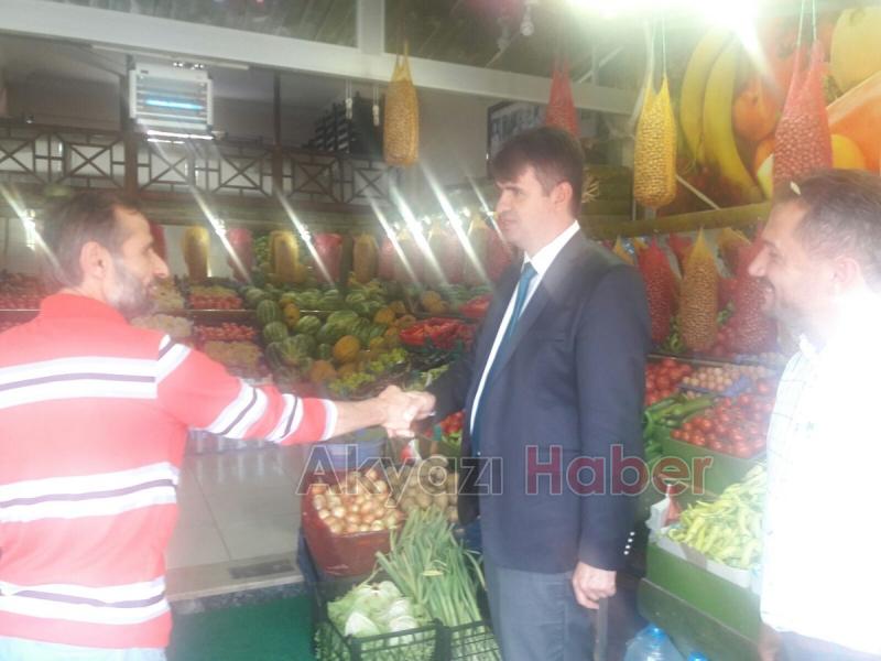 KAYMAKAM KALAYLI’DAN ESNAF ZİYARETİ