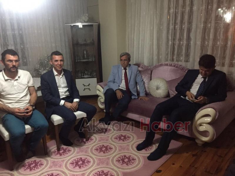 Kaymakam Ömer Kalaylı Şehit Aydın Şişman ın Evini Ziyaret Etti