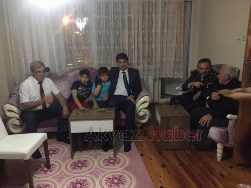 Kaymakam Ömer Kalaylı Şehit Aydın Şişman ın Evini Ziyaret Etti