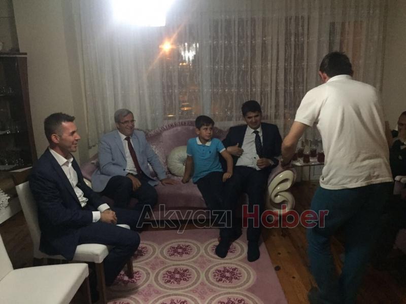 Kaymakam Ömer Kalaylı Şehit Aydın Şişman ın Evini Ziyaret Etti