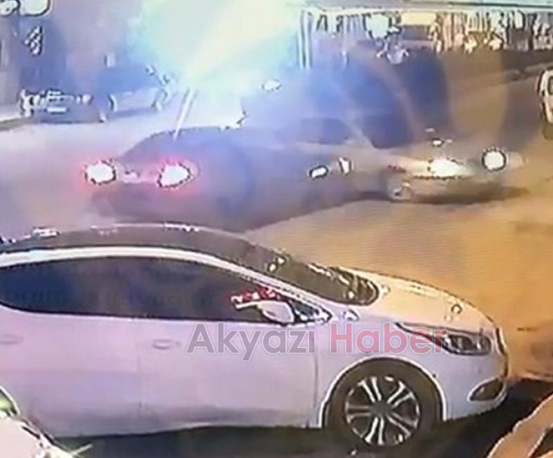 Kaza anı kamerada Böyle çarptı