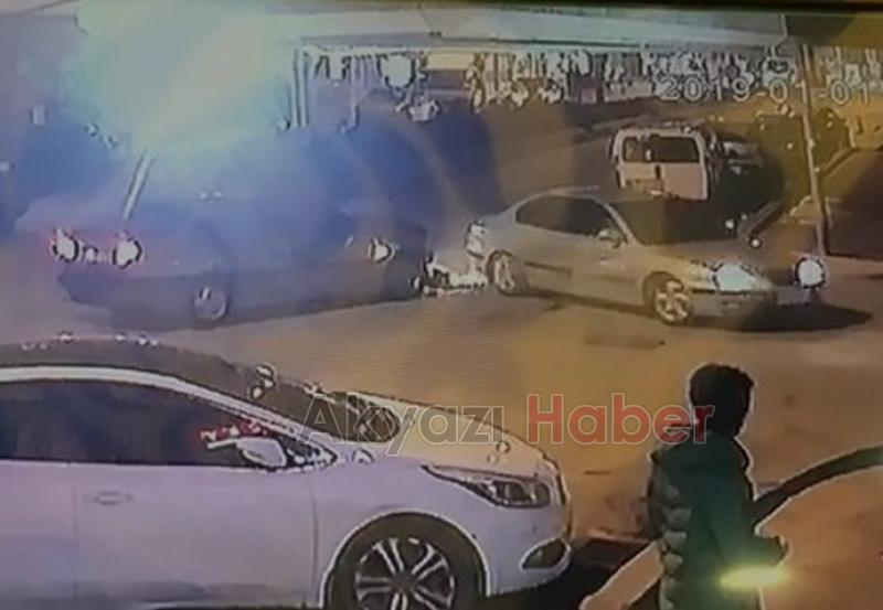 Kaza anı kamerada Böyle çarptı