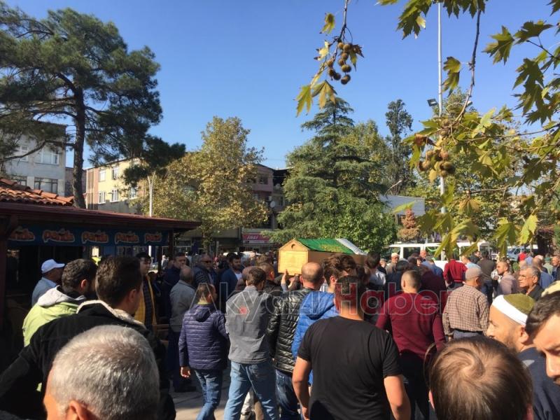 Kaza kurbanlarına acı veda