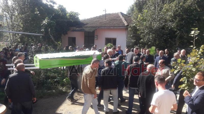 Kaza kurbanlarına acı veda