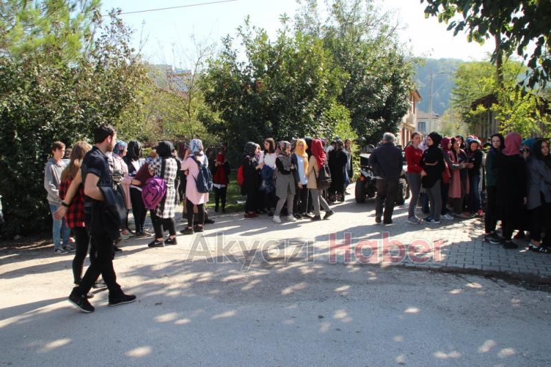 Kaza kurbanlarına acı veda