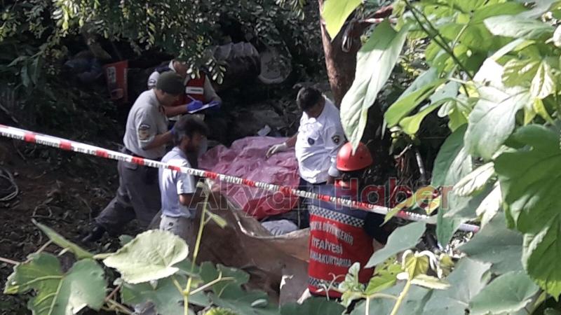 Kaza Yerinde Acı Tablo