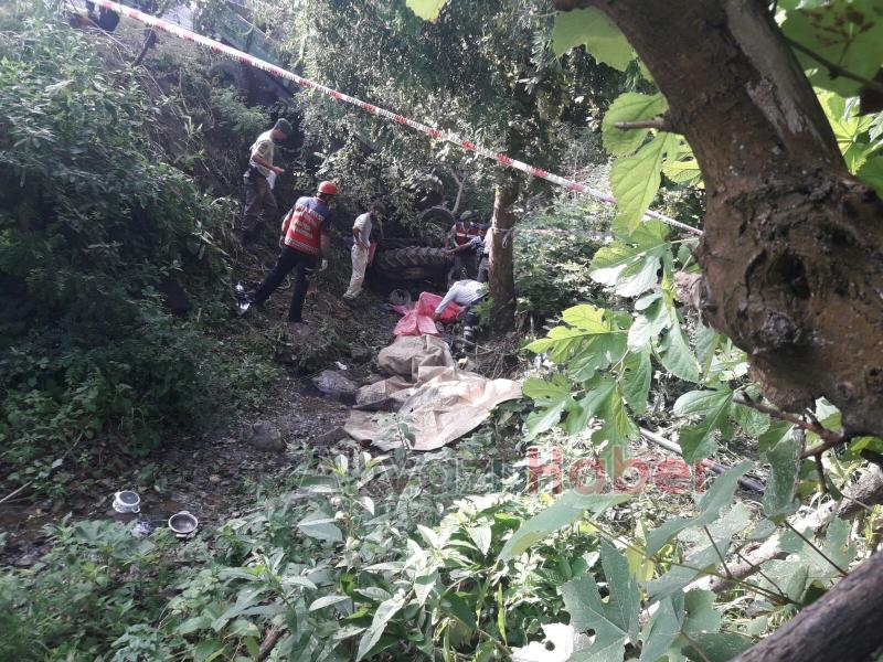 Kaza Yerinde Acı Tablo