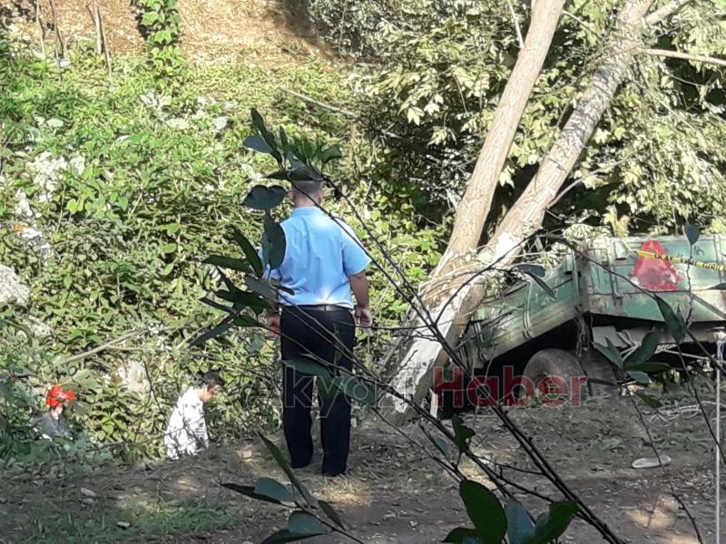 Kaza Yerinde Acı Tablo