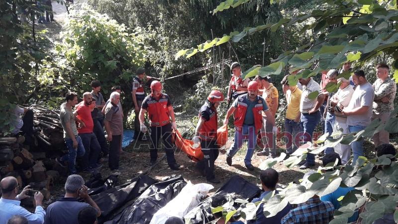 Kaza Yerinde Acı Tablo