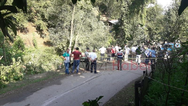 Kaza Yerinde Acı Tablo