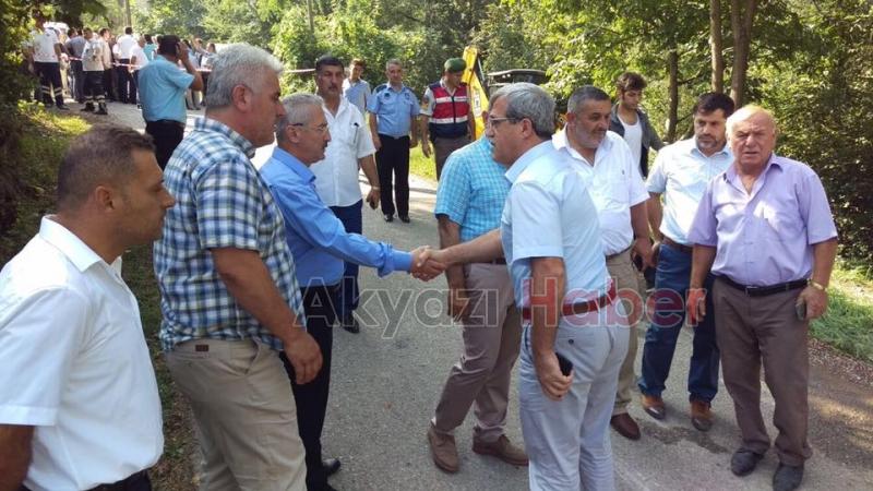 Kaza Yerinde Acı Tablo