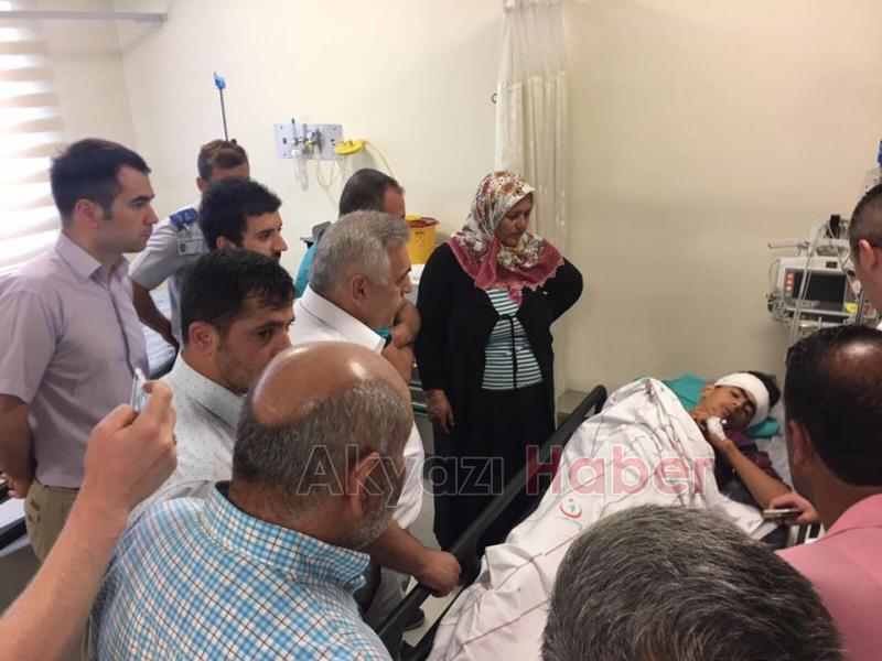 Kaza Yerinde Acı Tablo