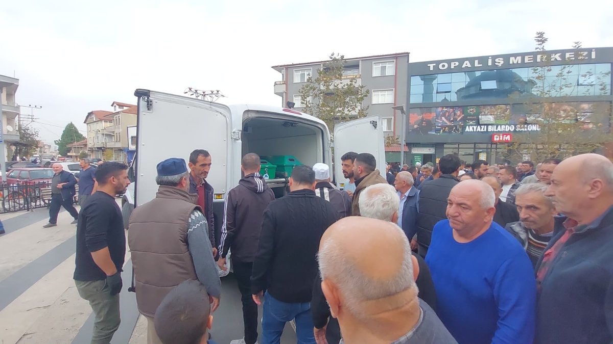 Kazada ölen sürücü toprağa verildi