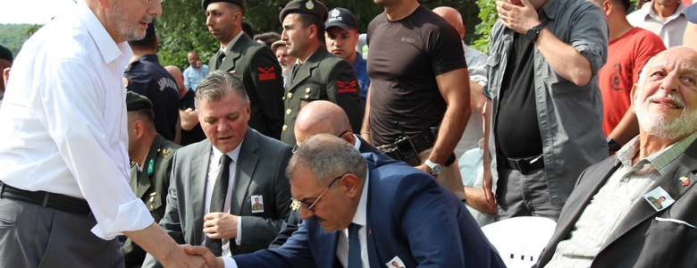 Kazada şehit olan polis İsmail Safa Gülel toprağa verildi