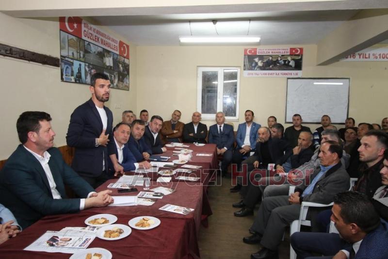  Kenan Sofuoğlu İle Pazarköy Güzlek Mahallesinde Halkımızla Bir araya Geldik