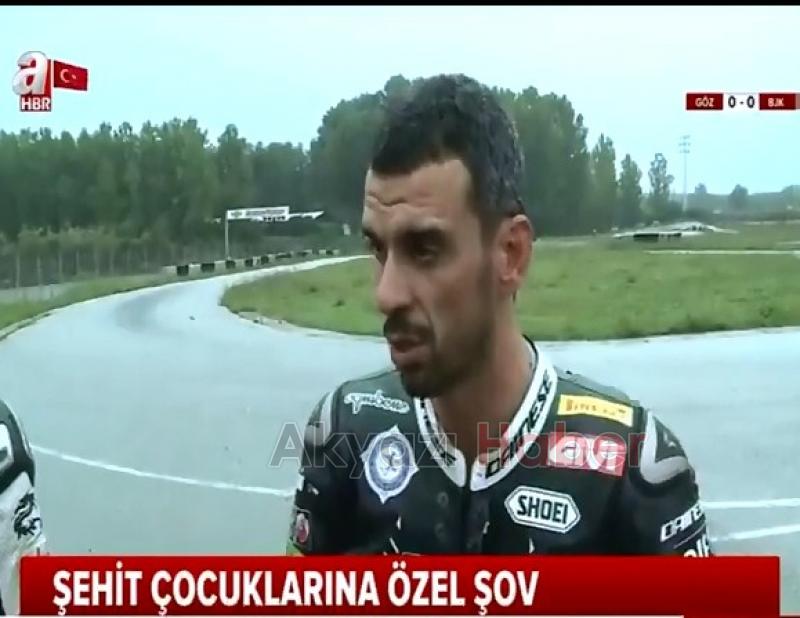 Kenan Sofuoğlundan Şehit çocuklarına özel şov