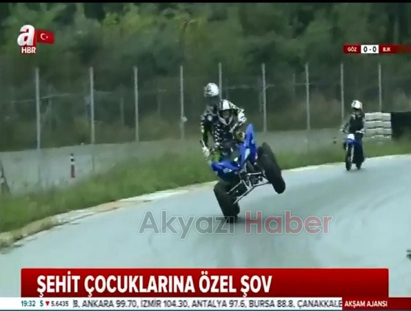 Kenan Sofuoğlundan Şehit çocuklarına özel şov