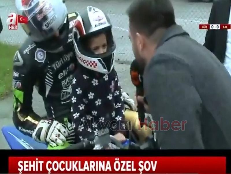 Kenan Sofuoğlundan Şehit çocuklarına özel şov