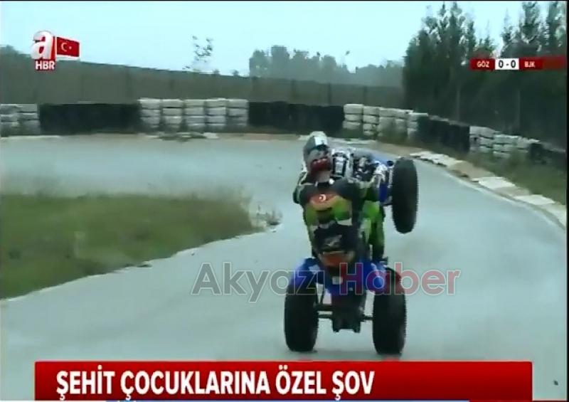 Kenan Sofuoğlundan Şehit çocuklarına özel şov