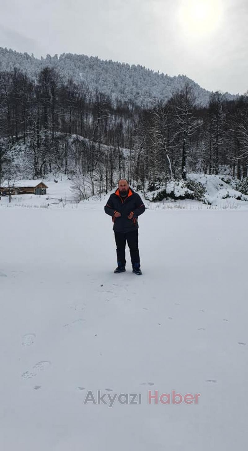 Keremali Göleti dondu