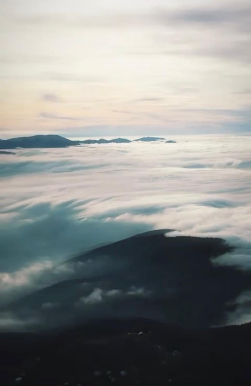 Keremali Yaylası’nda görsel şölen dronla görüntülendi
