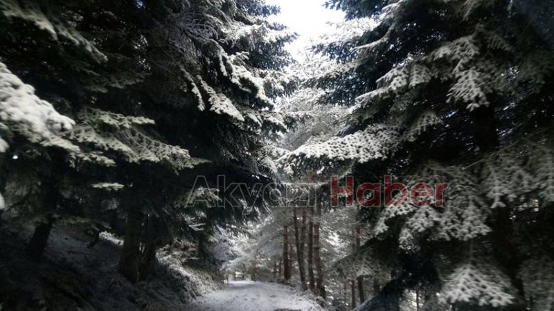 Keremali Yaylasından Kar Manzaraları