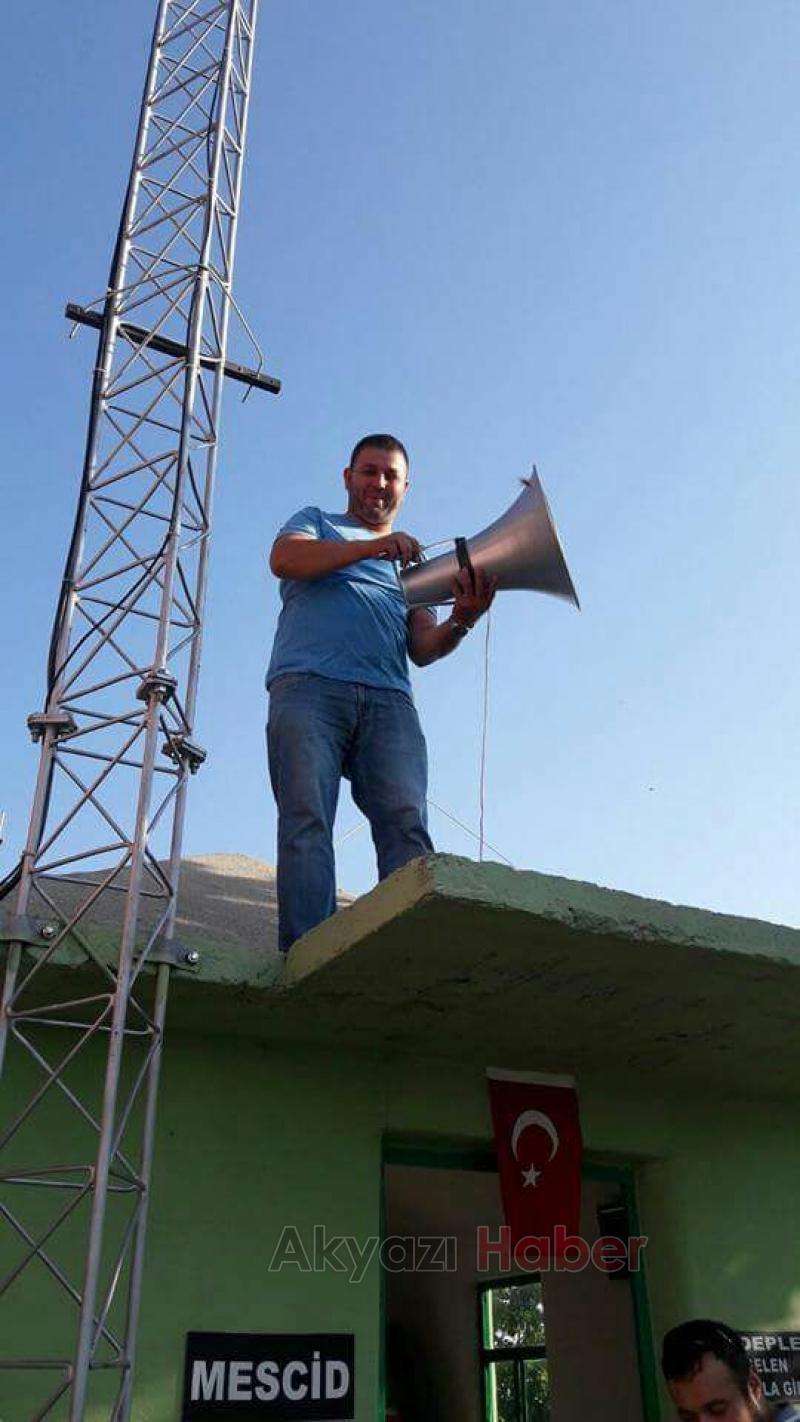 Keremali’de Zirveye Ezan Sesi Ulaştırıldı