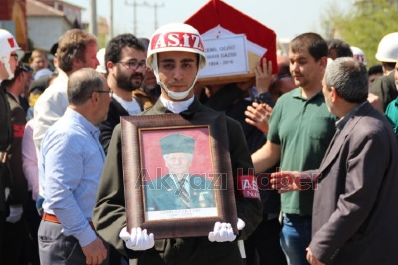 Kıbrıs Gazisi Cemil Gezici Son Yolculuğuna Uğurlandı