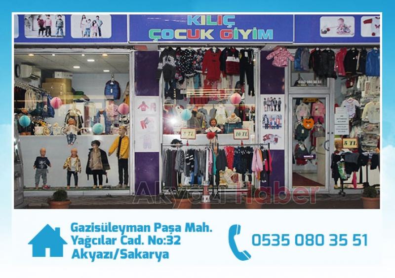 KILIÇ ÇOCUK GİYİM ÜRÜNLERİNDE YÜZDE 40  SEZON SONU İNDİRİMİ BAŞLADI