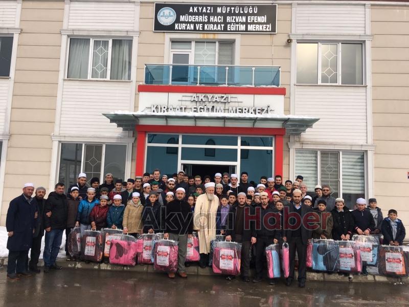 Kıraat Eğitim Merkezi Suriyeye Battaniye Yardımı