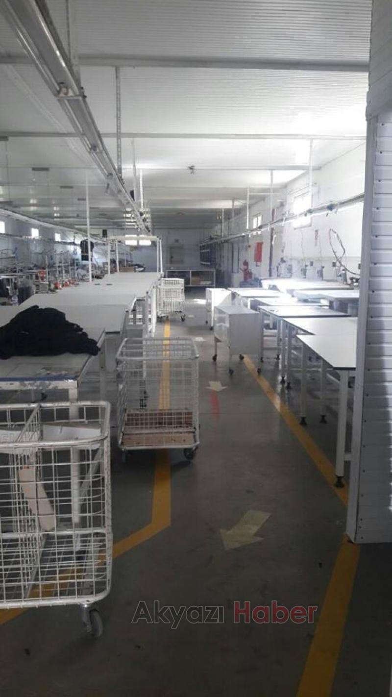  Kiralık Konfeksiyon Atölyesi