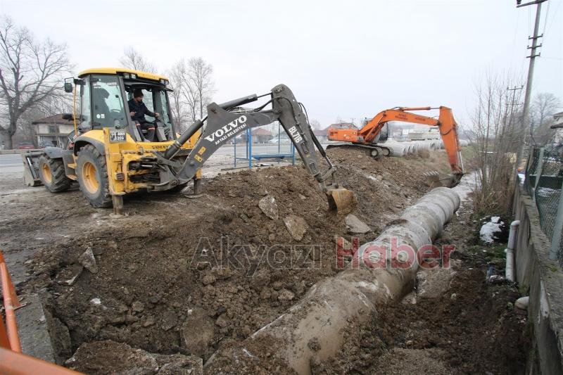 KIZILCIKORMAN MAHALLESİNDE ALT YAPI GÜÇLENDİRİLİYOR