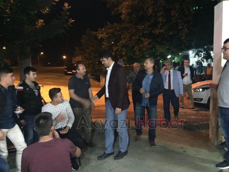 Kızılcıkorman Mahallesini Ziyaret Ettiler