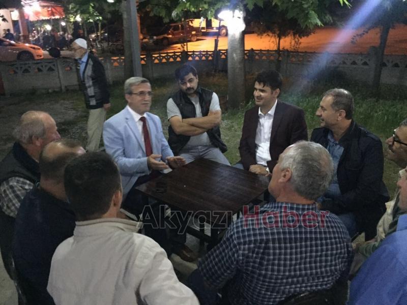 Kızılcıkorman Mahallesini Ziyaret Ettiler