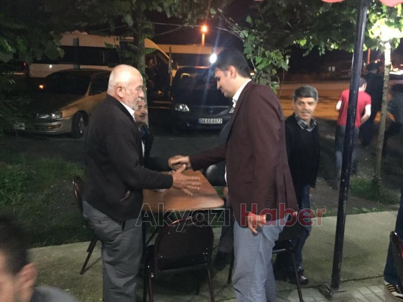 Kızılcıkorman Mahallesini Ziyaret Ettiler