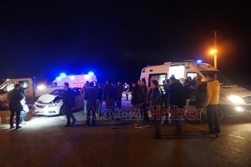 Kızılcıkormanköy’de Trafik Kazası