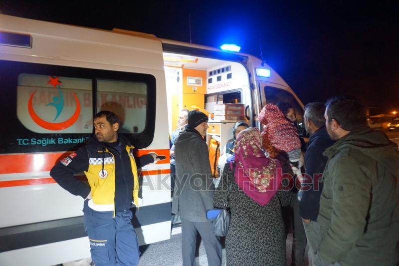 Kızılcıkormanköy’de Trafik Kazası