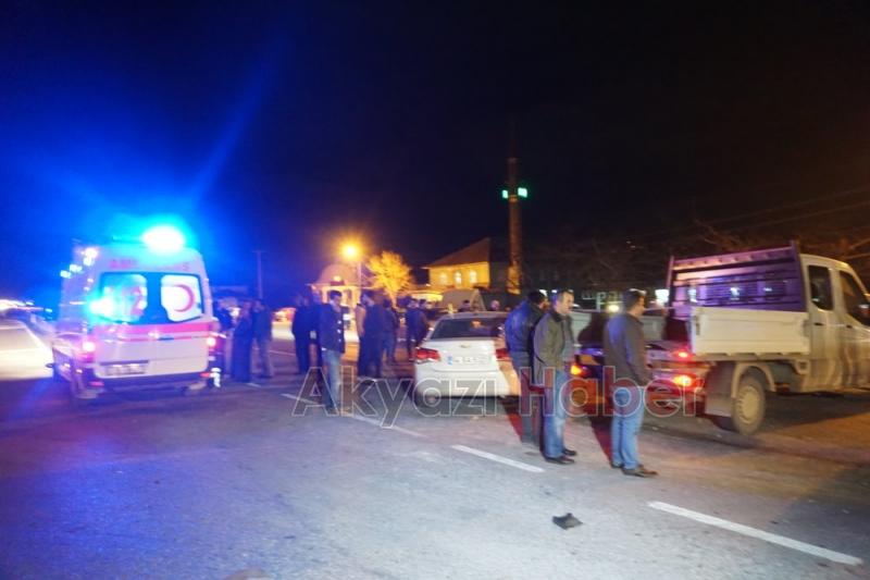 Kızılcıkormanköy’de Trafik Kazası